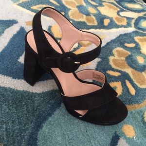 A NEW DAY- velvet sandals